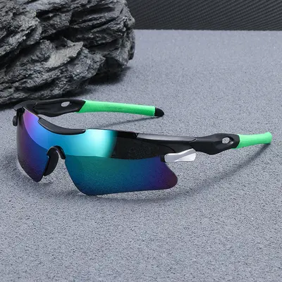 Cross-border New Outdoor Sunglasses Anti-UV400 Sunglasses Men's Cycling Mountain Climbing Sports Windproof Protective Eyewear Women