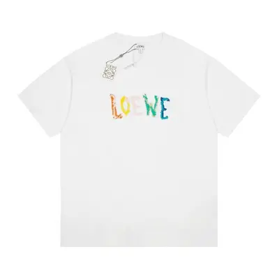 Ağır Gramajlı Saf Pamuklu Kısa Kollu T-Shirt, Harf Baskılı, Bol Kesim