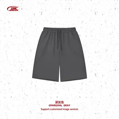 Erkek Yaz Retro Eşofman Şortu, 350G Kumaş, Bol Kesim Koşu Spor Şort - 12