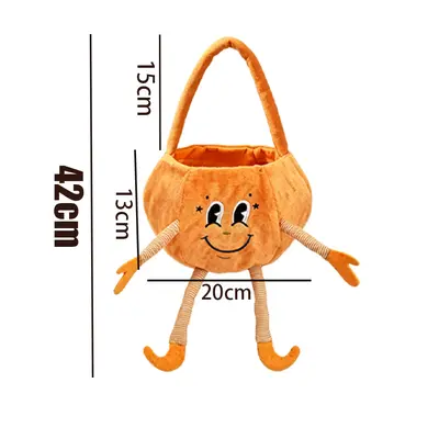 Halloween Bow Embroidered Candy Bag for Children - 11