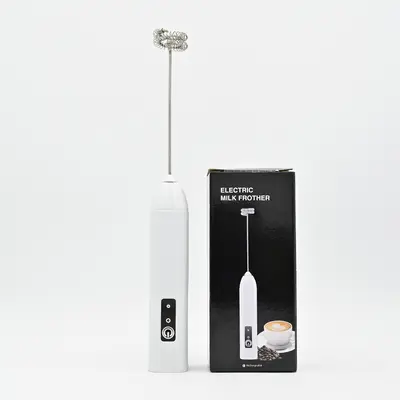 Elektrischer Milchaufschäumer, Handmixer für Lebensmittel, Eierbeater und Kaffeeaufschäumer. - 7