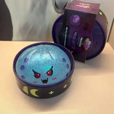 Cadılar Bayramı Vampir Baozi Squishy Oyuncak, Yavaş Geri Dönüşlü