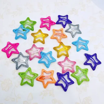 Five-Pointed Star Hair Clip for Women, Side Bangs Clip - 11