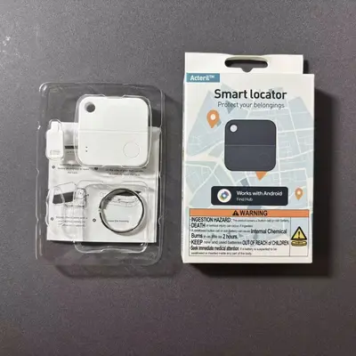 Ultraflaches Portemonnaie mit GPS-Tracker - 13