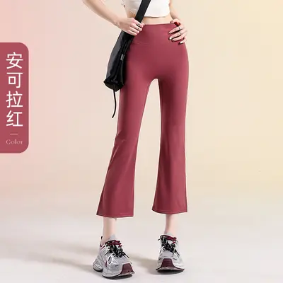 Thin Yoga Pants for Women, High Waist, Butt-Lifting Fitness Leggings - 13