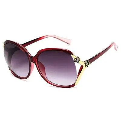Women's sunglasses, round face Korean style, suitable for driving - 4