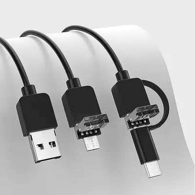 Phone endoscope with 3-in-1 interface and HD resolution