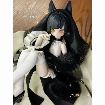Moonlight Fairy Tale 8 cm BJD hareketli figür, kör kutu - 5