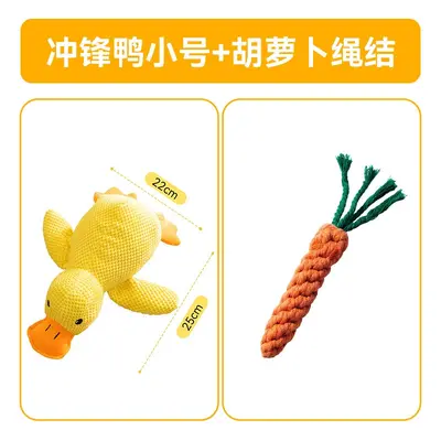 Durable Rubber Bone Squeaky Dog Chew Toy - 13