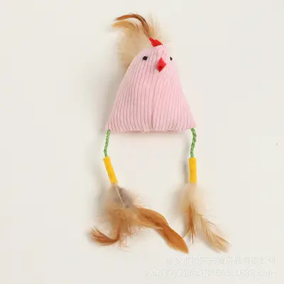 Cat Toy Catnip Plush with Bell, Chew Toy, Self-Play - 7