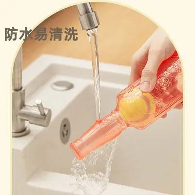 新款狗狗玩具酒瓶发声牙耐咬漂浮橡胶内含网球磨牙宠物玩具用品