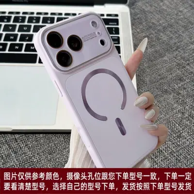 Matte Magnetic Phone Case for iPhone 18 Pro Max with Large Window - 9