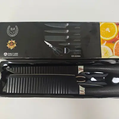 Küchenmesserset 0238A Edelstahl 6-teilig - 11