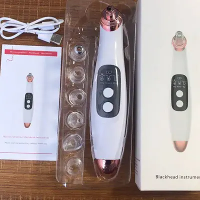 Electric blackhead removal device pore cleaner home beauty tool facial acne remover blackhead cleaning cross-border wholesale - 7
