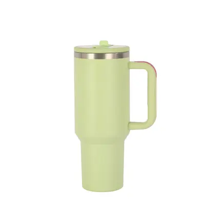 40oz Handle Car Cup, Large Capacity Stainless Steel Thermos for Outdoor Use - 6