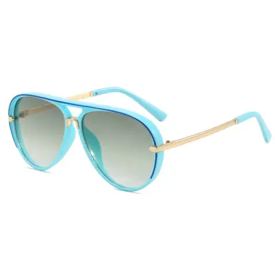 Oversized Frame Fashion Sunglasses, Minimalist Versatile Style - 5