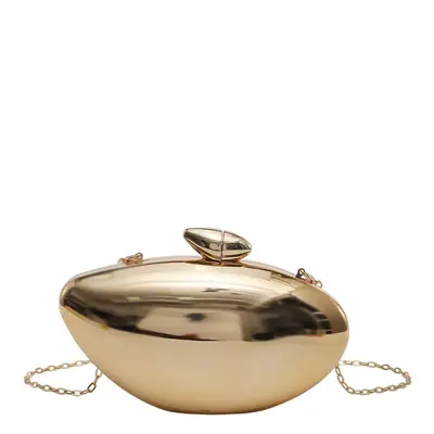 Französische Eierbox-Clutch aus Acryl, glänzend - 9