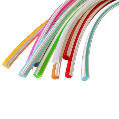 LED ayrı ışık şeridi esnek neon ışık silikon şerit düşük voltaj 5v12v kelime şekli bölünmüş ışık şeridi