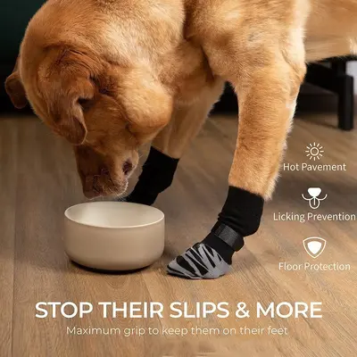 Rutschfeste Hundesocken für mittelgroße und große Hunde