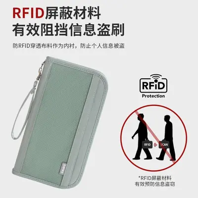 Reisepass-Organizer mit RFID-Schutz