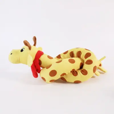 Durable Chew-Resistant Plush Dog Toy with Squeaker for Boredom Relief - 11