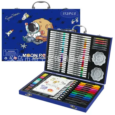 Acryl-Stift-Set Pinsel Malstift Aquarell Kunstbedarf - 10