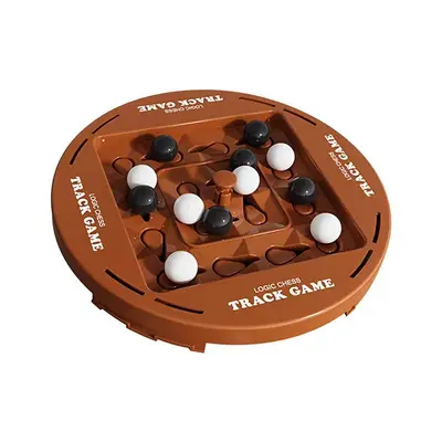 轨道逻辑棋双人对战黑白连线儿童思维训练动脑益智力桌游玩具