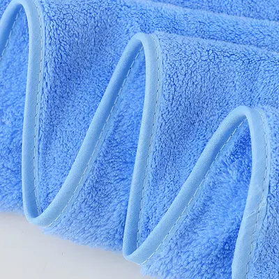 Coral velvet thickened towel set, soft cotton, absorbent