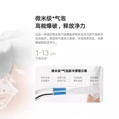 冲牙器家用洗牙器便携式超声波牙结石水牙线牙齿污垢清洁正畸神器
