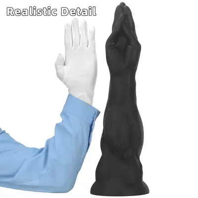 46*9.9 cm Liquid Silicone Anal Plug Dilator for Men