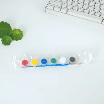 Children's Acrylic Paint Set, 12 Colors - 8