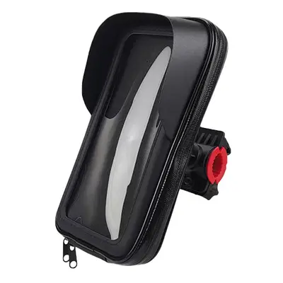 Waterproof Motorcycle and Bicycle Phone Holder Bag with Sunshade - 6
