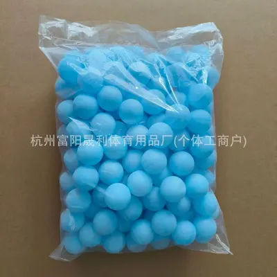 Frosted Colored Ping Pong Balls, 40mm PP, Seamless, No Print - 11