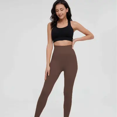 Women's Seamless Yoga Pants with Peach Butt Lift, Sports Leggings - 3