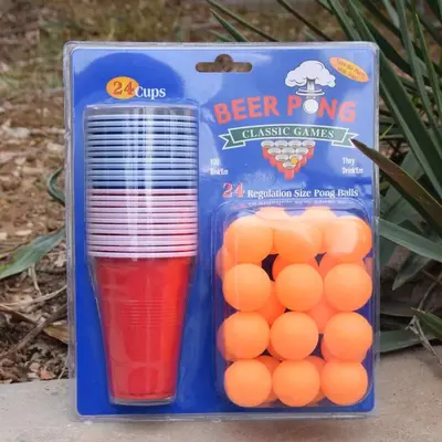 Beer Pong Cup Red Party Cup, Table Tennis Fun Beer Cup