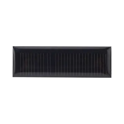 5V 20mA güneş epoksi panel 50x16x2,6 mm, dış mekan şarj paneli