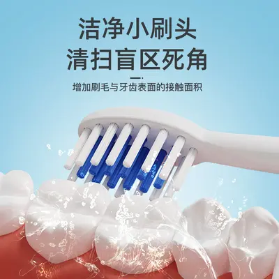 Rechargeable Household Vibrating Electric Toothbrush with Water Flosser for Adults - 5