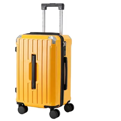 Girls' Large Capacity Trolley Suitcase with Combination Lock - 6