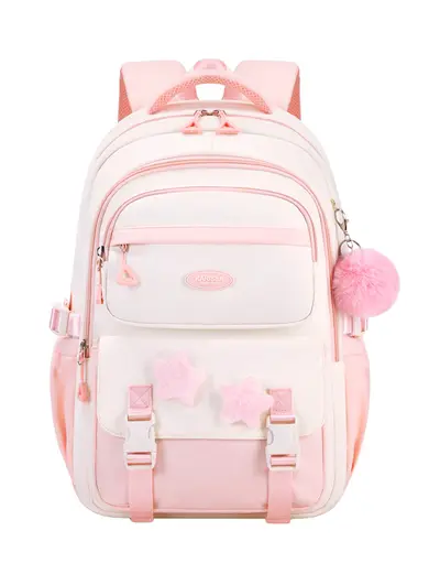 School Backpack Large Capacity Lightweight Trolley Sleeve