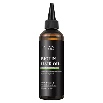 MELAO Biotin Saç Yağı Kabarıklık ve Uç Açılma Onarıcı - 6