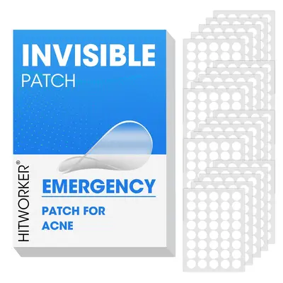Transparent Hydrocolloid Acne Patches, Day and Night Use, Multi-Size - 3