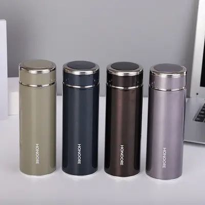 Yeni 304 paslanmaz çelik termos bardak, erkek moda hediyesi, iş su bardağı, üst düzey reklam bardağı, özelleştirilebilir logo