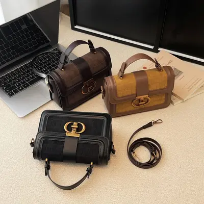 2026 Women's Retro Small Square Bag, Single Shoulder or Crossbody - 1