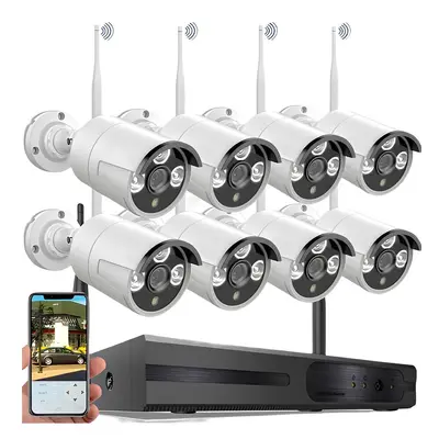 4/8/16 Kanallı Kablosuz İzleme Seti HDWirelessKIT - 6