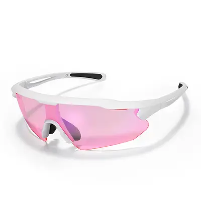 Kinder-Sportsonnenbrille, TR90-Rahmen, PC-Gläser, UV400, Größe M - 10
