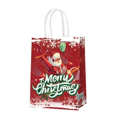 New Year Kraft Paper Gift Bag, Surprise Gift Packet