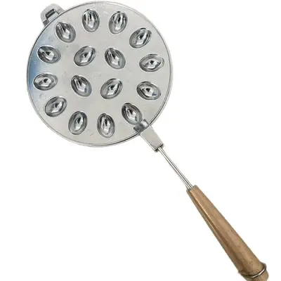 Oval kek kalıbı, ev kullanımı waffle ve ceviz pişirme tepsisi - 8