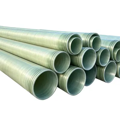 FRP Pipe for Pharmaceutical Plants Insulated Anti-Corrosion Sand-Filled