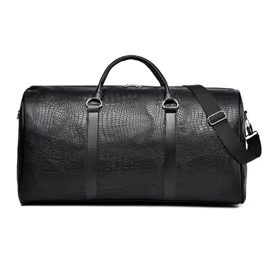 Men's travel bag, crocodile pattern, outdoor sports - 9