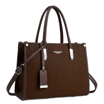 Women's Single Shoulder Bag, Retro Design, Large Capacity - 6